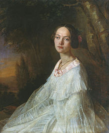 Portrait by Nikolay Lavrov, 1845.