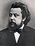 Modest Mussorgsky, 1870