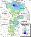 Ogallala saturated depth