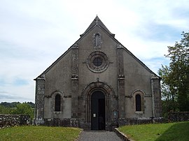 The church of Saint-Thibaud, in Brageac
