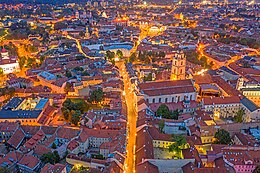 Pilies street in Vilnius Old Town