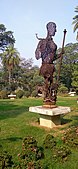Sculpture at Indira Park