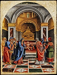 The Presentation at the Temple, ca 1490, Venezia, Museo Correr