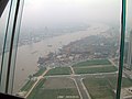 2002年从东方明珠上看浦东上海船厂