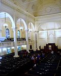 Interior of the Arlington Street Church