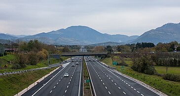 Autostrada A1 runs through Italy linking some of the largest cities of the country: Milan, Bologna, Florence, Rome and Naples