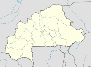 瓦加杜古在布吉納法索的位置