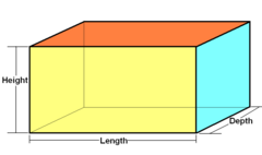 Rectangular cuboid