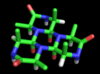 The alanine molecule proposed by Dorothy Wrinch