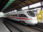 An ICE train at Bonn station in 2006