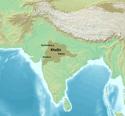 Malwa Sultanate at their height under the Khalji dynasty.[1]