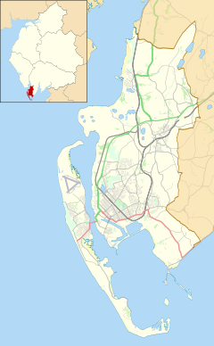 Foulney Island is located in the former Borough of Barrow-in-Furness