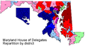 House of Delegates (with current representation)