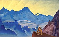 Nicholas Roerich. Milarepa, the One Who Harkened. 1925