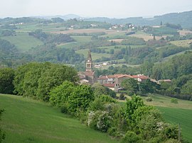 A general view of Montchenu
