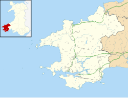 Upton Chapel is located in Pembrokeshire