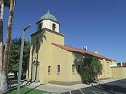 The First Mexican Baptist Church was built in 1920 and is located at 1002 E. Jefferson Ave, It is Phoenix’s oldest Hispanic church. This property is recognized as historic by the Hispanic American Historic Property Survey of the City of Phoenix.