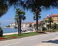 The promenade of Poreč/Parenzo (Croatia)