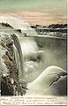 Prospect Point in Winter. Greeting from Niagara Falls, New York