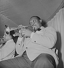 Rex Stewart with Duke Ellington's orchestra (1943)