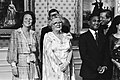 Image 40President Ziaur Rahman with Queen Juliana and Princess Beatrix of the Netherlands in 1979 (from History of Bangladesh)