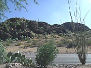 The Double Butte Mountain.