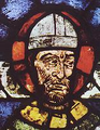 Stained glass portrait of Thomas Becket