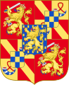 Arms of William VI as sovereign prince of the Netherlands.[46]