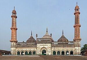 Asfi Masjid at the Bara Imambara complex, Lukcnow, India
