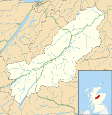 St Vincent's Hospital, Kingussie is located in Badenoch and Strathspey