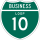 Interstate 10 Business marker