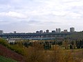 Dudley B. Menzies Bridge in front of High Level Bridge, May 2005