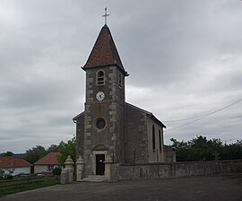 The church in Manoncourt-en-Woëvre