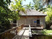 Fort Lauderdale's first Theater, the "Island Theater", located in the grounds of the Bartlett Estate (Bonnet House}.