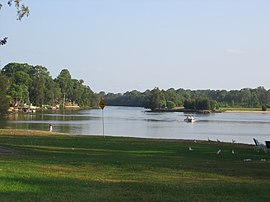 Georges River as seen from Garrison Point