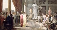 Périclès visitant l'atelier de Phidias (1898), Musée Bonnat-Helleu, Bayonne