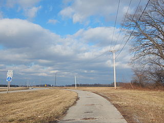 Maryland Route 856, a former alignment of Maryland Route 298, in Lynch