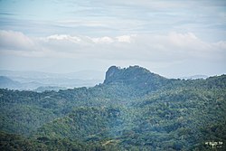 The Mt. Buga-buga viewed from barangay Abijao, Villaba