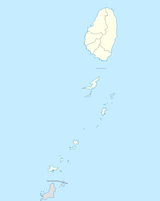 Location map Saint Vincent and the Grenadines