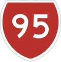 State Highway 95 marker