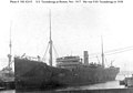 USS Ticonderoga in Boston Harbor, Massachusetts