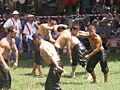 Image 26An Oil wrestling tournament in Istanbul. This has been the national sport of Turkey since Ottoman times. (from Culture of Turkey)