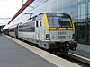 SNCB/NMBS loc 1803 in Bruges railway station in August 2011