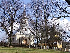 Wooden church of the Archangels in Săliște