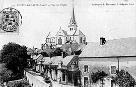 Old postcard of Autry-le-Châtel