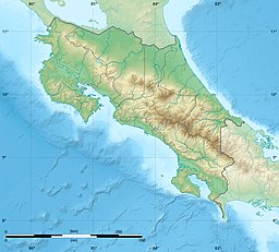 伊拉蘇火山 Volcán Irazú在哥斯達黎加的位置