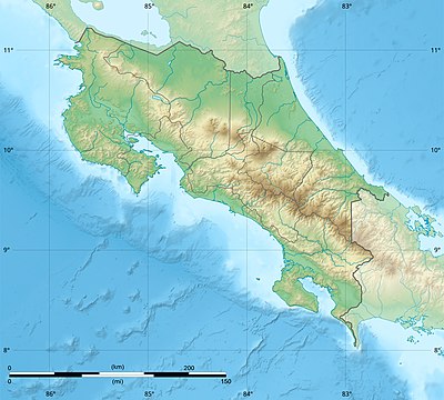 Location map Costa Rica