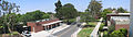 Panorama of the California State University, Long Beach campus.