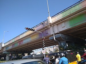 existing Gachibowli Crossroad Flyover