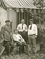 George Sterling, James Hopper, Harry Leon Wilson, Jack London. Bohemian Grove